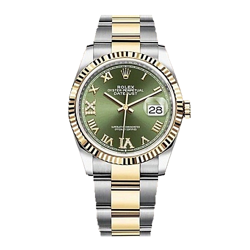 로렉스 ROLEX 데이저스트 그린다이얼 콤비