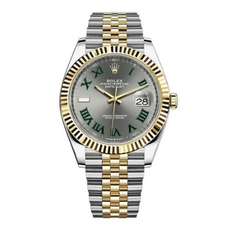 ROLEX 데이저스트 그레이 로마 다이얼 콤비