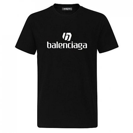 BALENCIAGA 로고 반팔티
