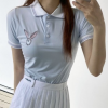 말* 프리미엄 우먼 레빗 반팔 카라티