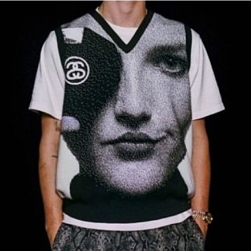 스투시 STUSSY 포토쟈카드 니티드 베스트