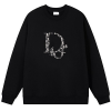 DIOR 로고 캐주얼 핏 롱 슬리브 티셔츠