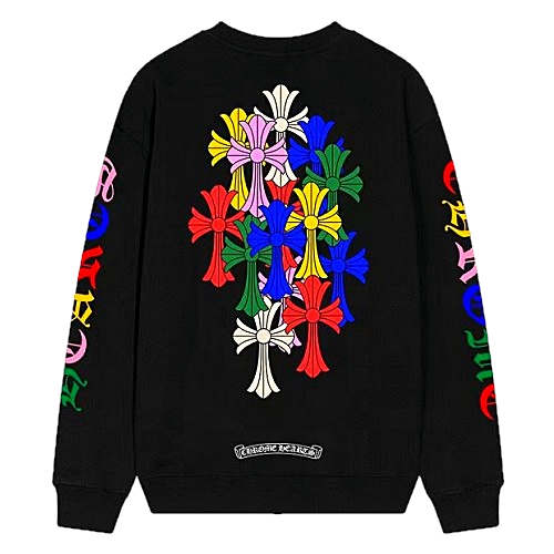 크롬*츠 Chrome Hearts 멀티플 크로스 스웻셔츠