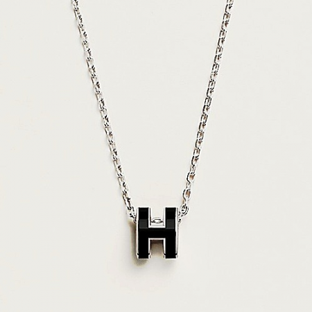 HERMES 팝아슈 H목걸이
