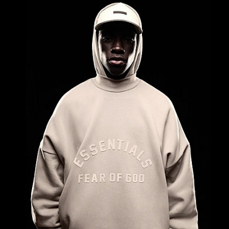 FEAR OF GOD ESSENTIALS 블랙콜렉션 후디