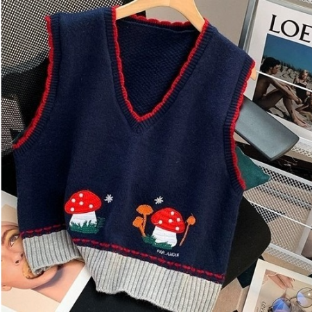 MIUMIU 머쉬 아일랜드 조끼