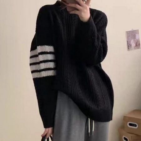 톰브*운 TM 꽈배기폴라
