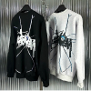 스투시STUSSY 쉐터드 기모 맨투맨