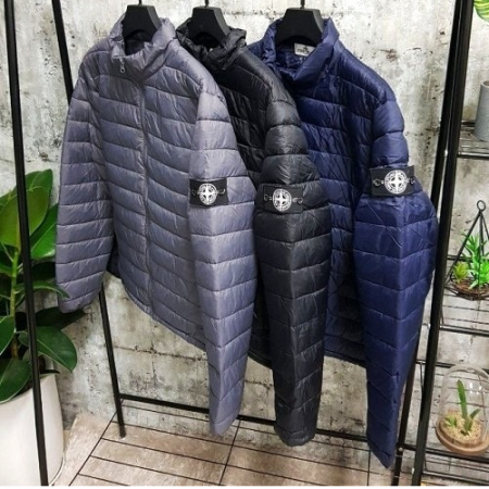 스톤아일*드 STONE ISLAND 오리털 와팬경량 패딩