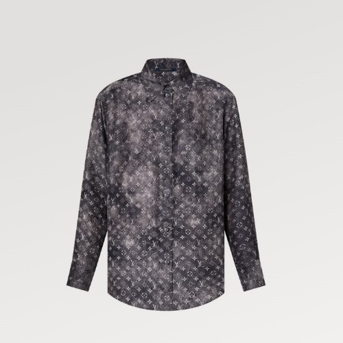 LOU*S VUITTON 모노그램 클라우드 셔츠 그리 퐁쎄