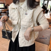 MONCL8R 퀄팅 카라베스트