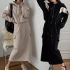 MONCL*R 후드 카고 스커트SET