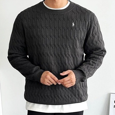 랄프로렌 polo ralphlauren 케이블 라운드니트