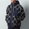 GUCCI GG 퍼지 패브릭 자카드 재킷