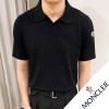MONCL*R  머슬핏 버튼카라