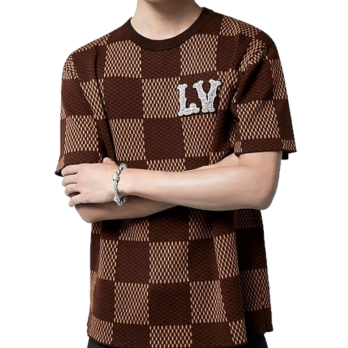 LOUIS VUITTON 다미에쥬얼 니티드 티셔츠