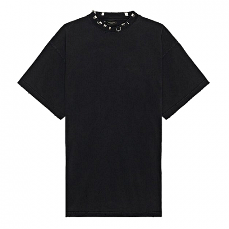 발렌시*가 BALENCIAGA 피어스트 티셔츠