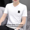 LOE*E   패치 로고 v넥 티셔츠
