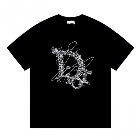디* DIOR 리튼 로고 티셔츠