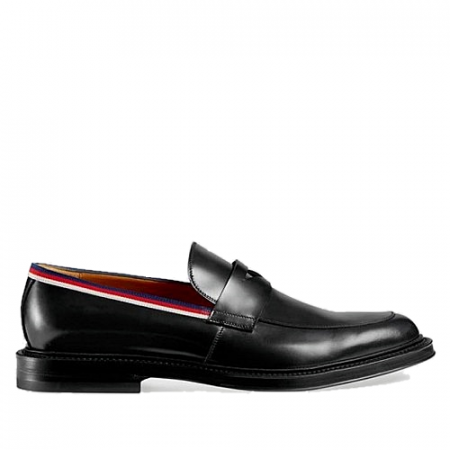GUCCI 레이스업 레더 로퍼