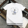 MONCL*R  하트 철창 레터링 티셔츠