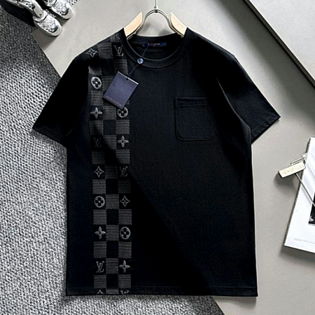 루이*통 LOUIS VUITTON 엠보라인 포켓 티셔츠