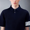 톰브*운 THOM BROWNE 4바 카라 니트반팔