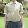 LANVIN BLA*C   텍스처 블록 드로우스트링 탑 (WOMEN)