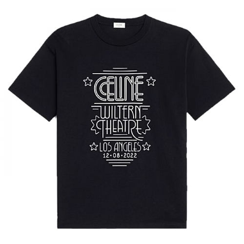 셀*느 CELINE 시어터 로고 티셔츠