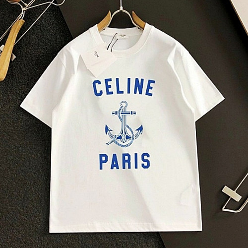 CELINE 앵커 닷 반팔 티셔츠