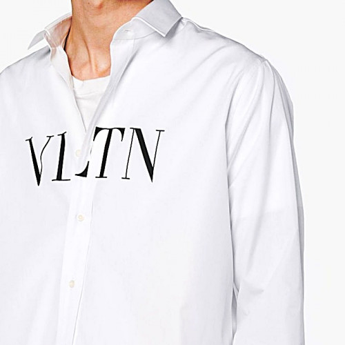 Valentino 발렌*노 VLTN 로고 셔츠