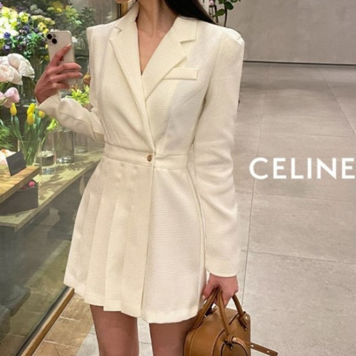 CELI*E    플리츠 미니 점프슈트