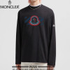 MONCL*R   빈티지 스크래치 점선 긴팔티셔츠 (시보리없음)