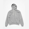 Acne Studios 후드 집 스웨터 (남여공용) - 라이트 그레이 멜란지