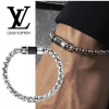 루이*통 LOUIS VUITTON 모노그램 캔버스 팔찌