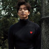 꼼데가*송 골지 터들넥 - 공유,신민아착용