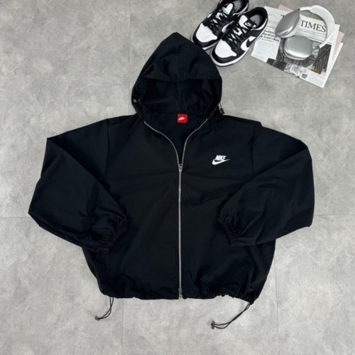 NIKE   로고 오버핏 스트링 후드 바람막이 (남여공용)