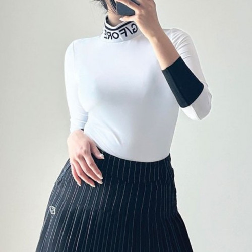 지*어   KNIT MOCK T