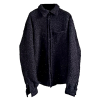 BALENCIAGA 트위드오버 패디드 셔츠