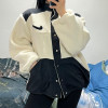NIKE   배색투지퍼 후리스