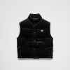 PRADA 코듀로이 다운 베스트