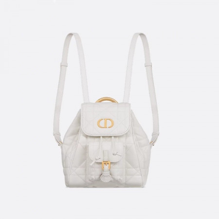 DIOR Dior Caro 스몰 백팩 - 라떼 매크로까나쥬