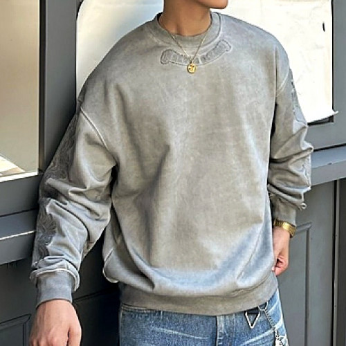크롬*츠 Chrome hearts 목자수 워싱 맨투맨
