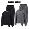 미우 MIUMIU 로고포켓 셋업 SET