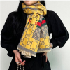 구* GUCCI 삼선 자수 머플러