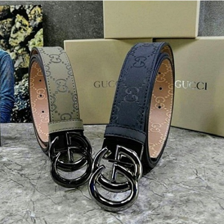 GUCCI 로고 벨트