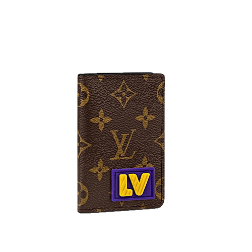 2021 루이** 모노그램 LV 러버 포켓 오거나이저