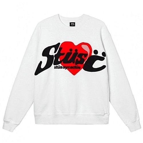 STUSSI X CPFM 스투시 하트 스웻셔츠 (2color)