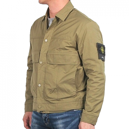 스톤아일*드 STONE ISLAND 투포켓 셔츠 자켓