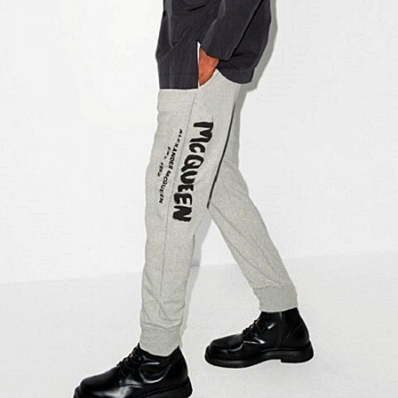 Alexander McQUEEN 알렉*더 맥퀸 Graffiti 로고 팬츠